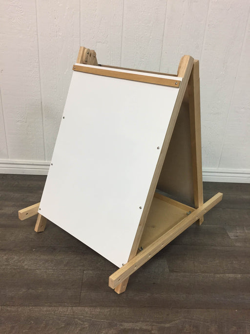 used Chalkboard And Dry Erase Easel