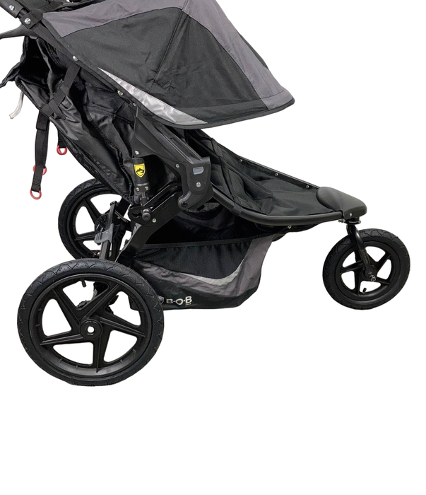 secondhand BOB Revolution Flex 3.0 Duallie Stroller, 2022, Graphite Black