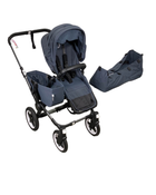 used Bugaboo Donkey 5 Stroller Mono, 2023, Stormy Blue, Graphite