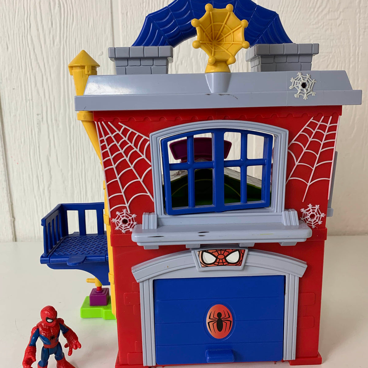 House Toy Imaginext Spiderman Playset Fisher Price Spider-Man