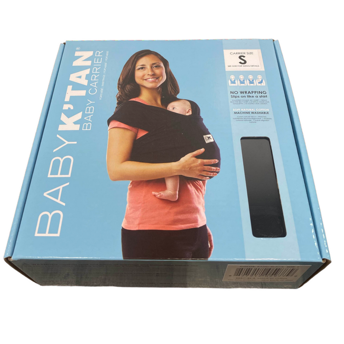 Baby K'tan Baby Carrier, Small, Original, Black