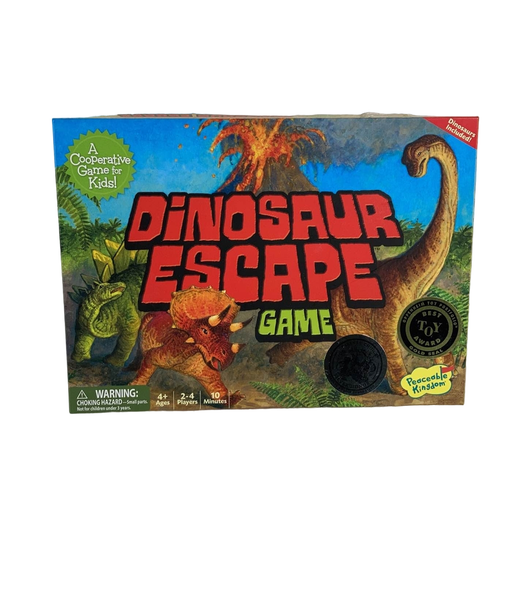 used Peaceable Kingdom Dinosaur Escape Game