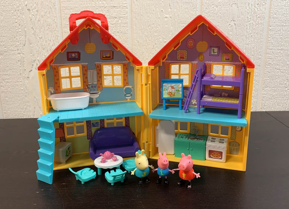 used Peppa Pig Deluxe House Playset