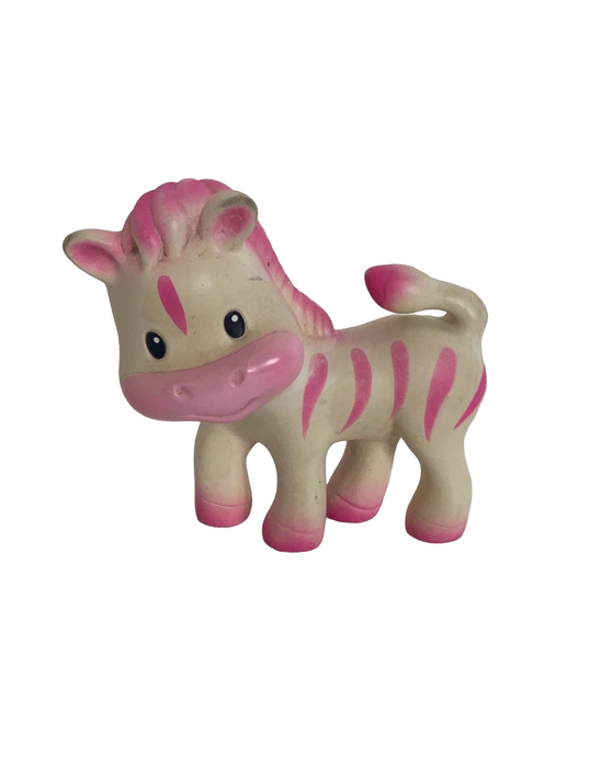 used Infantino GoGaga Squeeze & Teethe, Pink Zebra