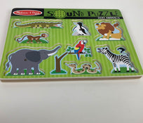 used Melissa & Doug Sound Puzzle, Zoo Animals