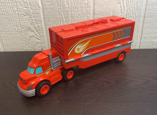 used Fisher Price Blaze And The Monster Machines Stunt Semi Truck Hauler