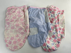 secondhand Touched by Nature Organic Cotton Swaddle Wraps, 3 Pack, 0-3 Months