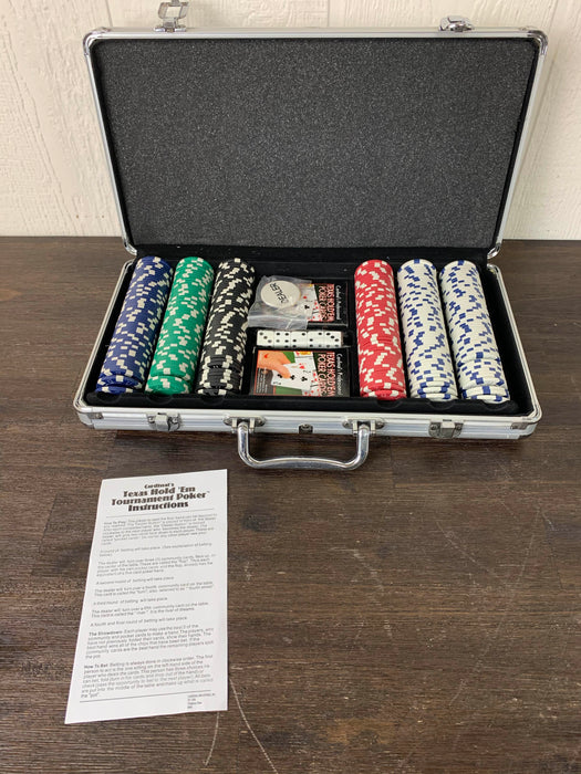 secondhand Cardinal Poker Set