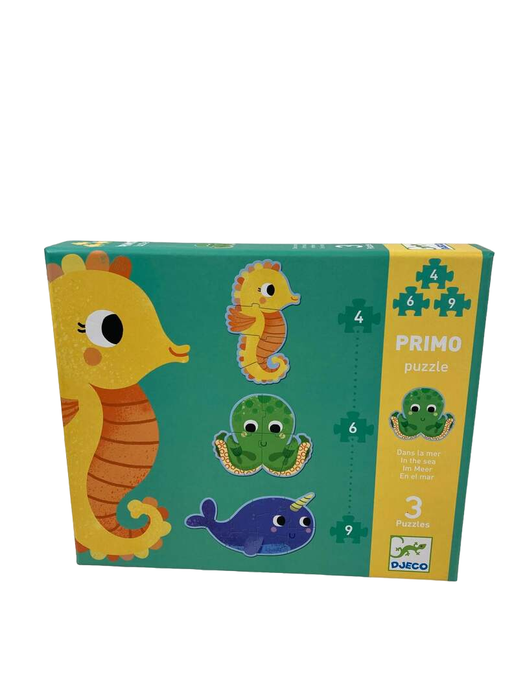 used DJECO Progressive Puzzle, Sea