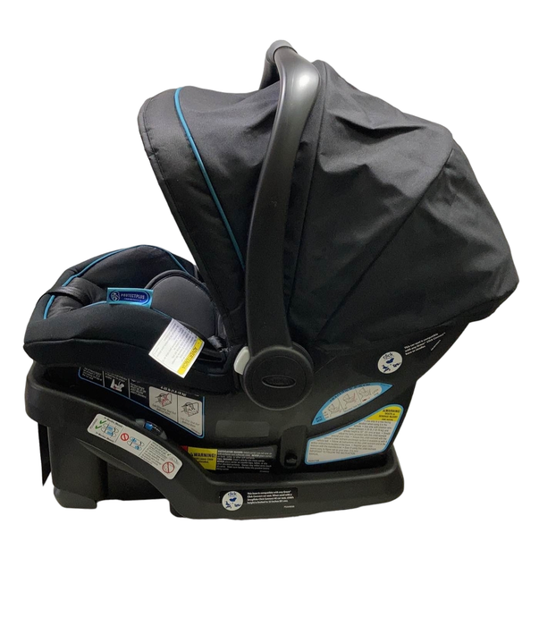 secondhand Graco Snugride Snuglock 35 Infant Car Seat, Harleigh Fashion, 2022