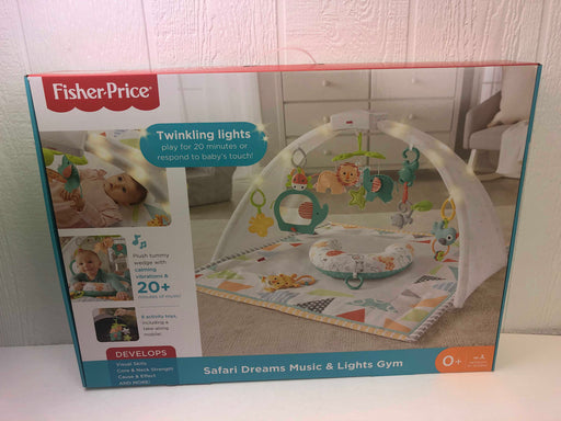 used Fisher Price Safari Musical Light Up Gym