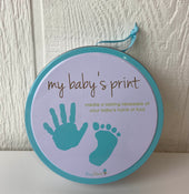 used Tiny Ideas Baby Hand or Footprint Keepsake