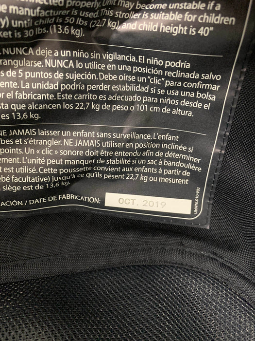 secondhand UPPAbaby VISTA V2 Stroller, 2019, Jordan (Charcoal Melange)