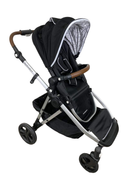 used Mockingbird Single to Double Stroller, 2022, Silver with Penny Leather, Windowpane, Black