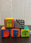 used Small World Toys Knock Knock Blocks