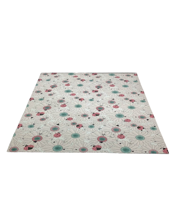 used JumpOff Jo Large Waterproof Foam Padded Playmat, Daisy - Dandelion