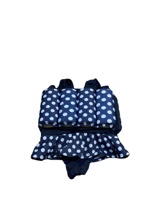 Shop Konfidence Floatsuit, 1-2yrs/X-Small, Blue Polka Polka Dot at GoodBuy Gear