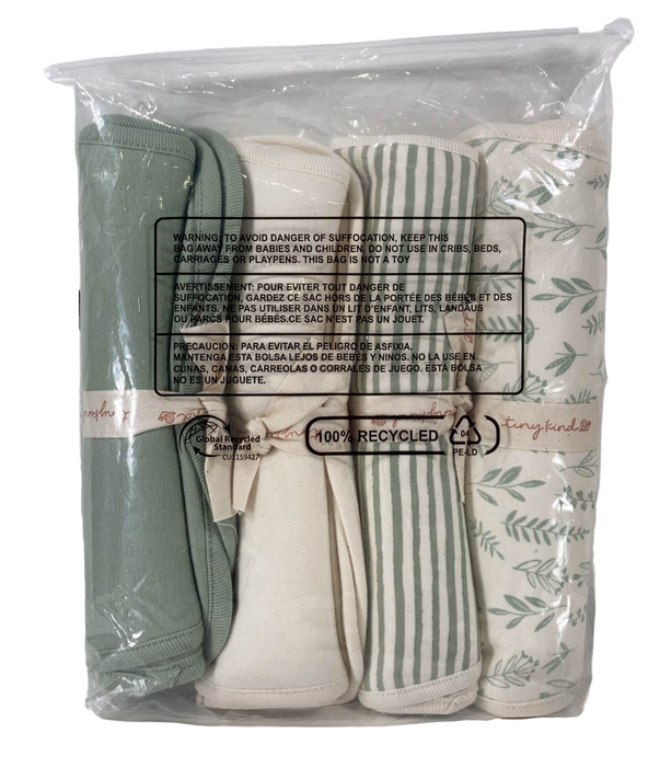 secondhand Tiny Kind Burp Cloth 4 Pack