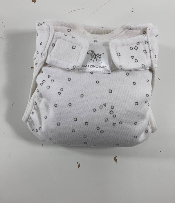 used Smart Nappy NextGen Hybrid Cloth Diaper Cover, With Inserts Size 1 5-10lbs
