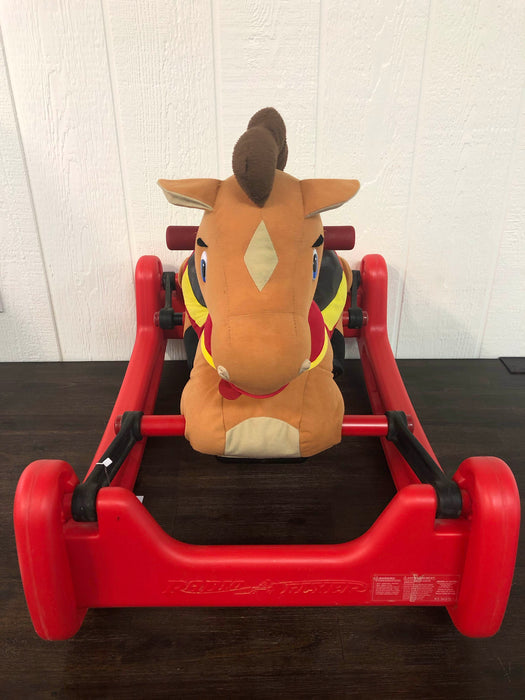 used Radio Flyer Soft Rock And Bounce Pony With Sound