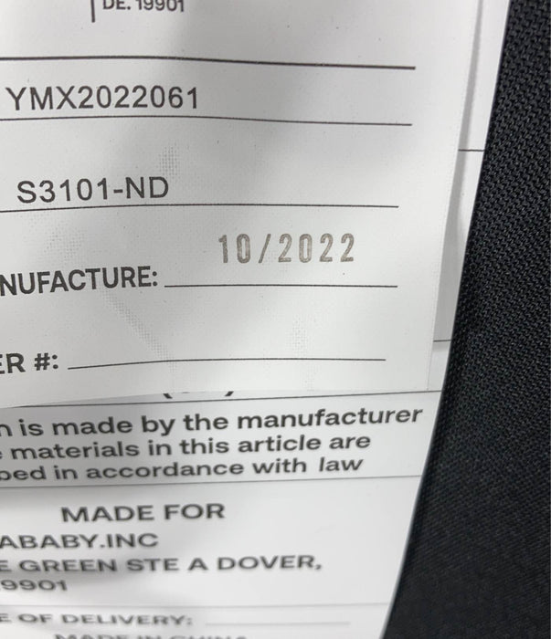 Shop Mompush Lithe Double Stroller, 2022, Black at GoodBuy Gear