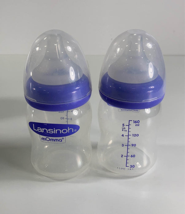 secondhand Lansinoh Baby Bottles, 6 160ml bottles