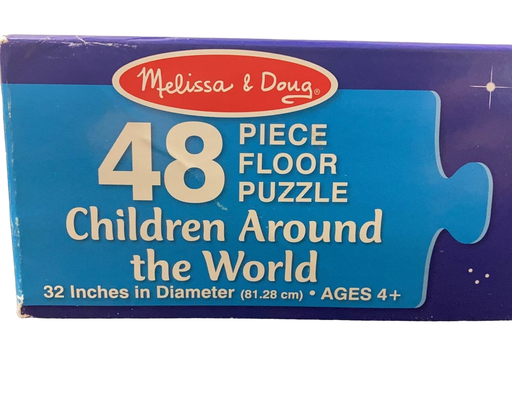 secondhand Melissa & Doug Floor Puzzle, Children Around the World