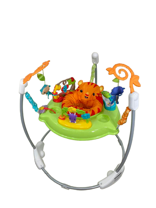 used Fisher Price Jumperoo Activity Center, Roaring Rainforest