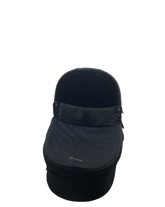 used Cybex Cot S Lux, Moon Black, 2023