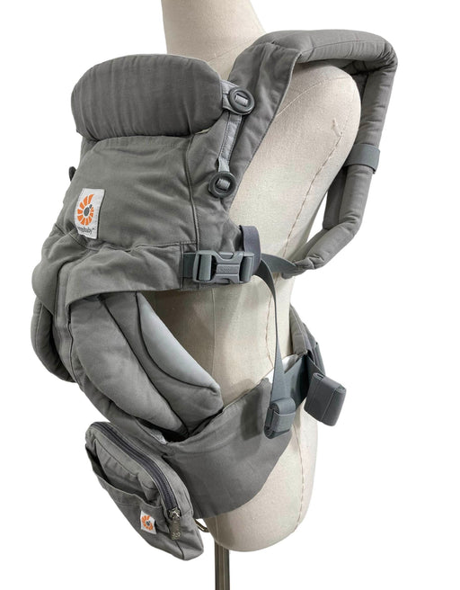 used Ergobaby Omni 360 Cotton Baby Carrier, Pearl Grey