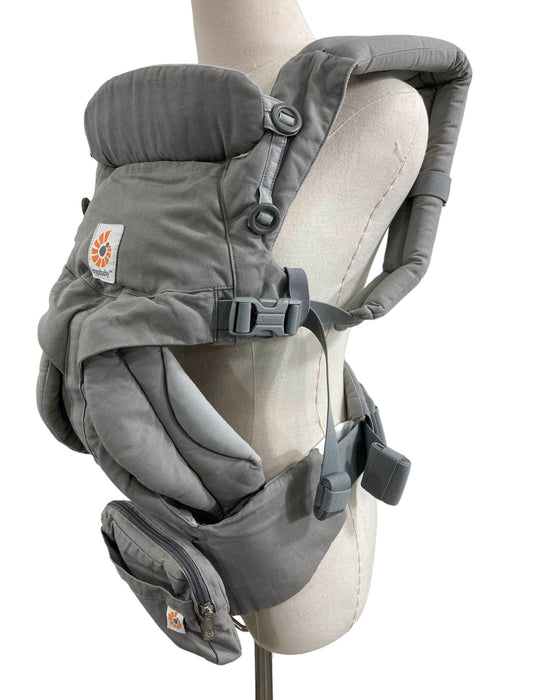 used Ergobaby Omni 360 Cotton Baby Carrier, Pearl Grey