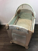 secondhand Graco Travel Lite Crib, With Stages