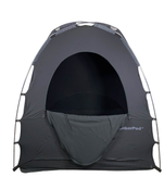 secondhand SlumberPod 2.0 Sleep Canopy, Black/Gray