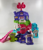 used VTech Go! Go! Smart Wheels Disney Minnie Mouse Around Town Playset