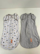 used SwaddleMe Arms Free Convertible Pod 2pk, Stars Moon L 4-6 months