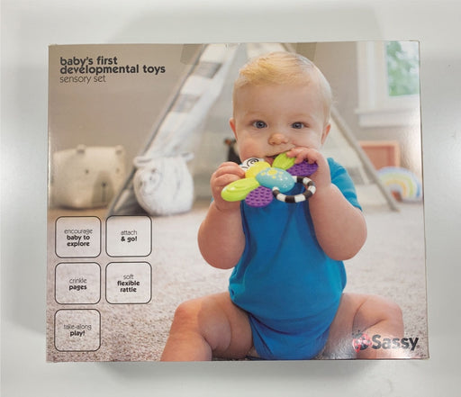 secondhand Sassy Baby's First Developmental Toys Gift Set