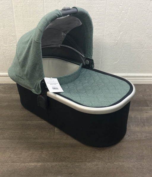 secondhand UPPAbaby Bassinet, Emmett (Green Melange), 2018