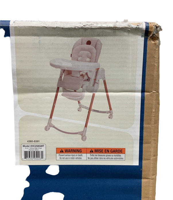 secondhand Maxi-Cosi Minla 6-in-1 High Chair, Horizon Sand