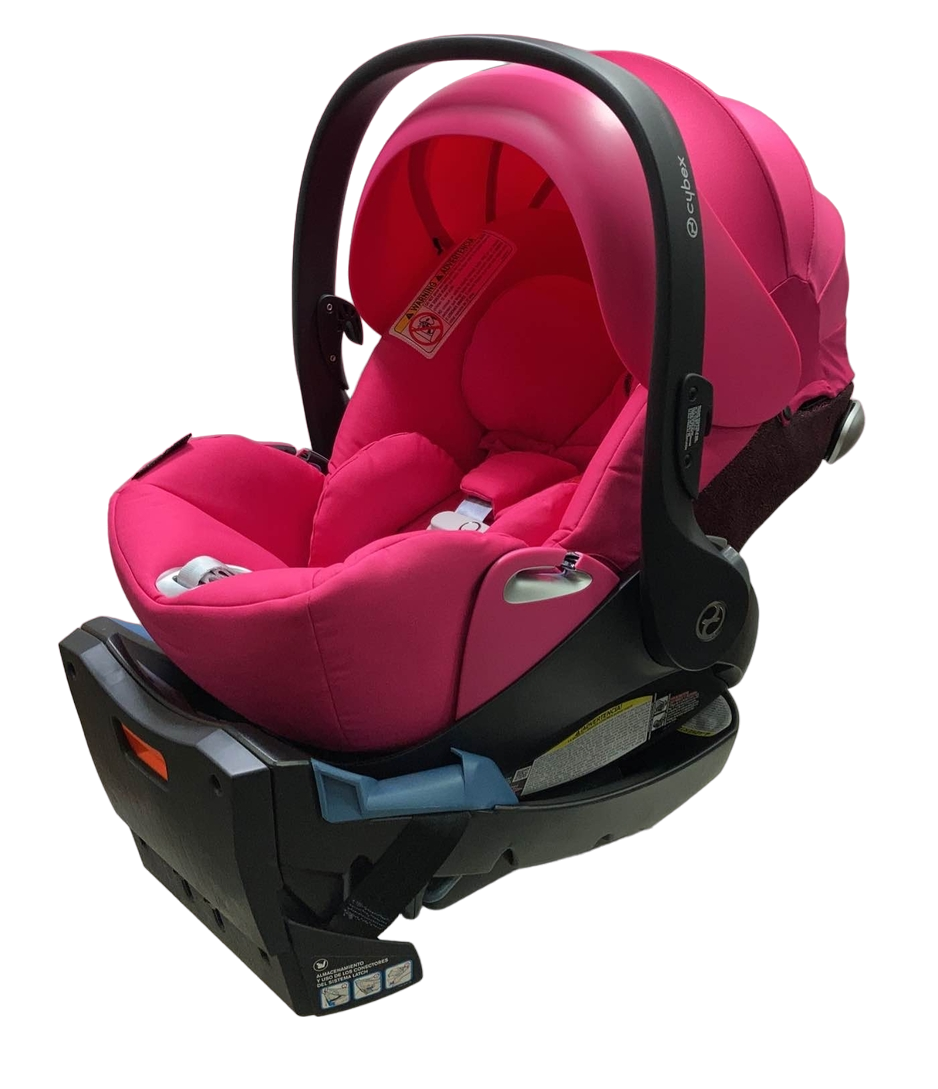 Cybex Cloud Q Infant Car Seat with SensorSafe, Passion Pink, 2021