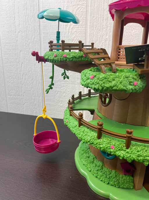 secondhand Lil’ Woodzeez Treehouse Playset