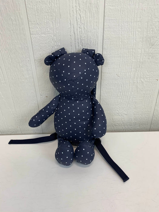 used Gap Kids Polka Dot Bear Backpack