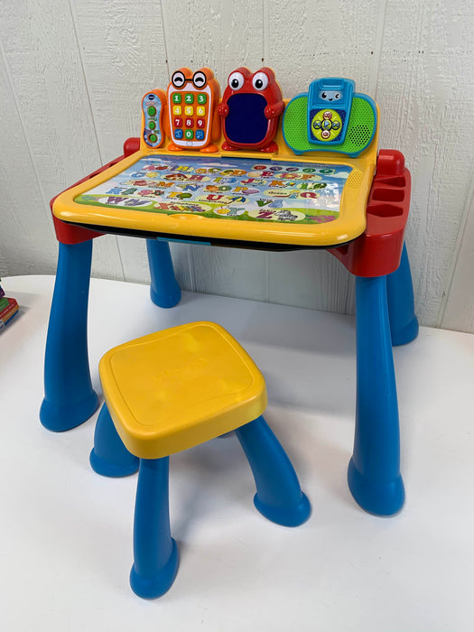 secondhand VTech Touch And Learn Activity Desk Deluxe Version