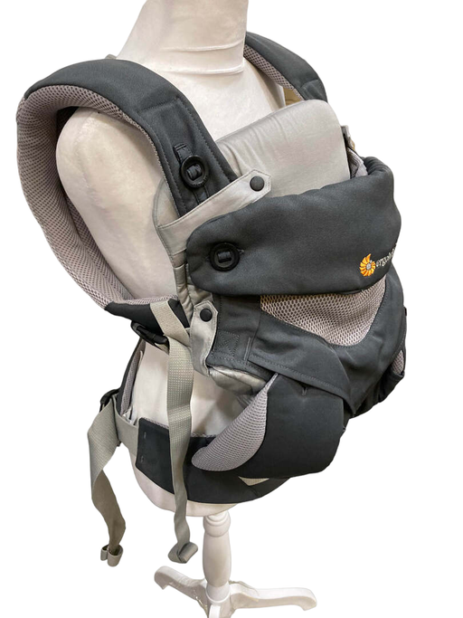 used Ergobaby 360 All Positions Cool Air Mesh Baby Carrier, Carbon Grey