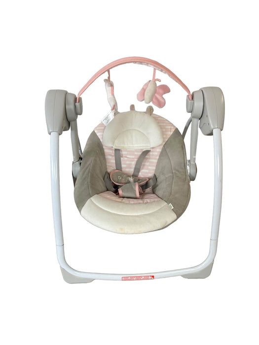 secondhand Ingenuity Comfort To Go Portable Swing, Flora The Unicorn