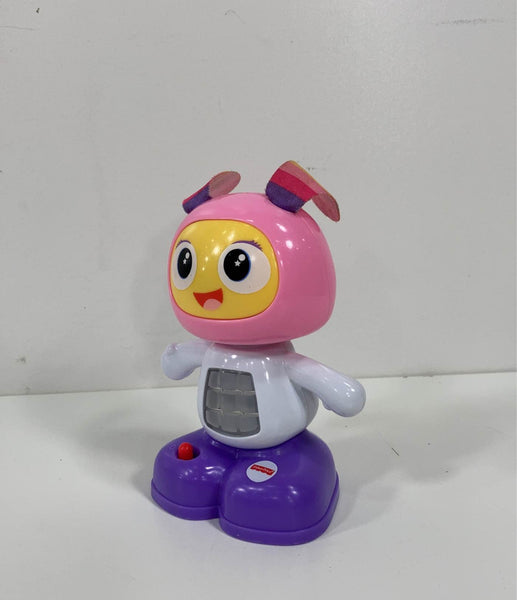 Fisher Price Dance & Move Beatbo Baby Robot Pink W/ Lights & Music