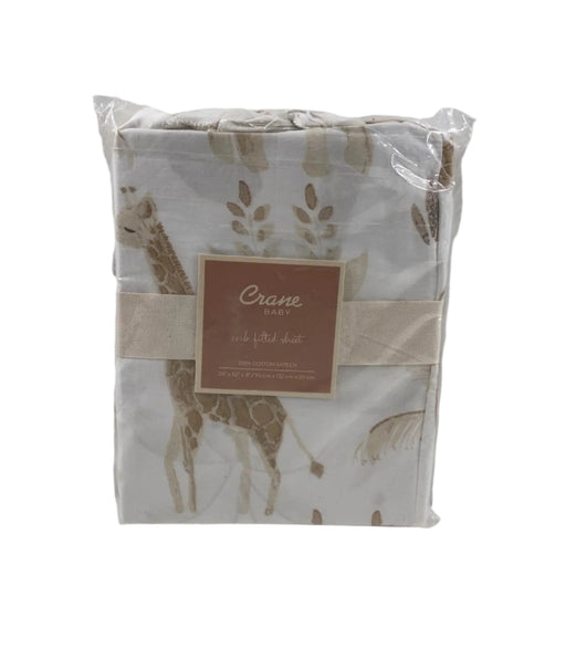 Shop Crane Baby Crib Fitted Sheet, Kendi Safari at GoodBuy Gear