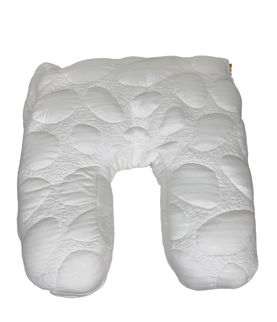 Nook Niche Organic Nursing Pillow, Frost - Main Image