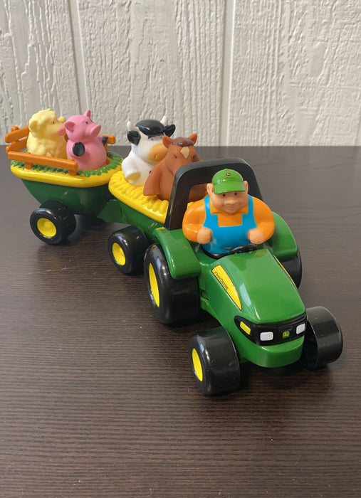 used TOMY John Deere Animal Sounds Hayride