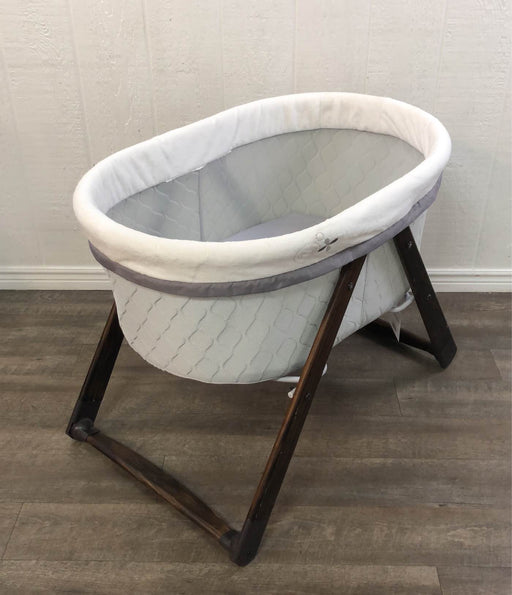 used Ingenuity Foldaway Rocking Wood Bassinet