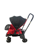 secondhand Joovy Caboose Sit And Stand Tandem Double Stroller, 2021, Red